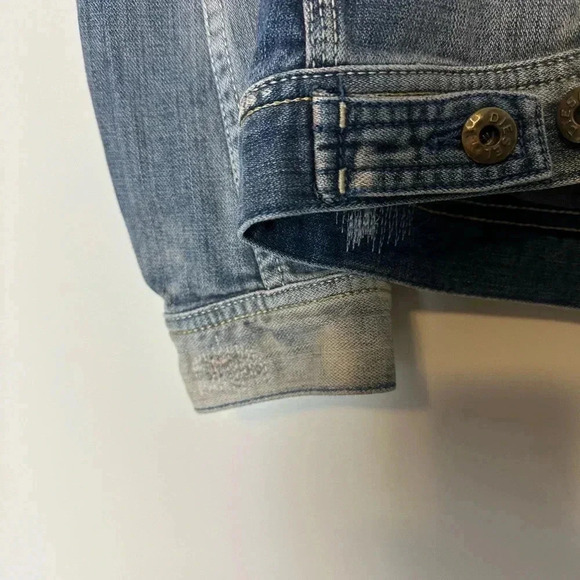 Vintage Diesel Repaired Denim Jacket Small - Picture 10 of 12